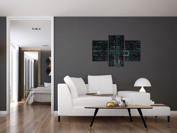 Obraz - Technologické rozhranie (90x60 cm)
