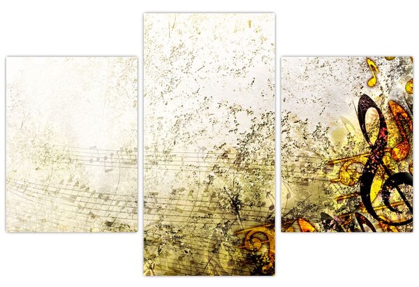 Obraz - Sila hudby (90x60 cm)