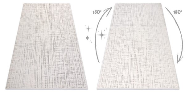 Koberec AURA J2557A krémový / svetlosivý