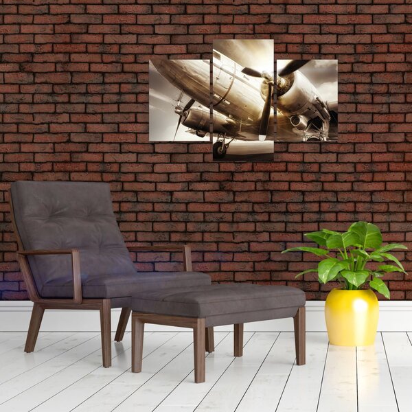 Obraz lietadla (90x60 cm)