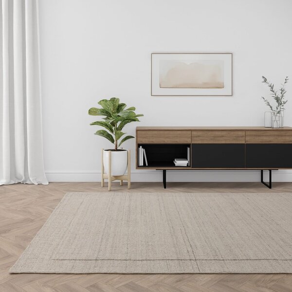 Krémový ručne tkaný vlnený koberec 160x230 cm Larson – Asiatic Carpets