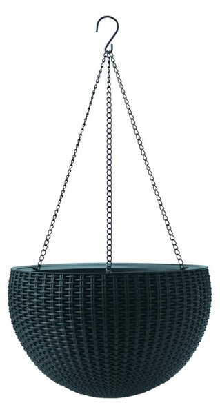 Plastový závesný a nástenný kvetináč ø 35 cm Hangingsphere – Keter