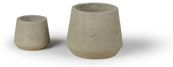 Súprava dvoch kvetináčov Selection Concrete