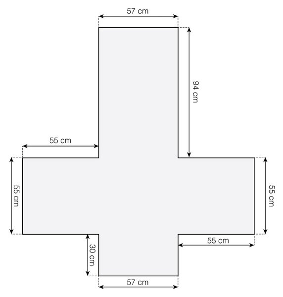 Žltý ochranný poťah na kreslo 165 cm Lounge – douceur d'intérieur