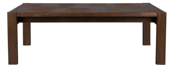 Konferenčný stolík z masívneho dreva v tmavo prírodnej farbe 60x120 cm Bruneau – Dutchbone