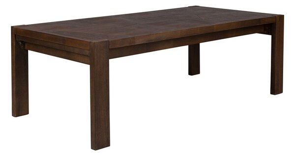 Konferenčný stolík z masívneho dreva v tmavo prírodnej farbe 60x120 cm Bruneau – Dutchbone