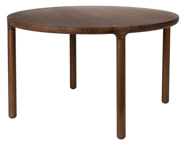 Okrúhly jedálenský stôl v dekore orecha ø 128 cm Storm – Zuiver