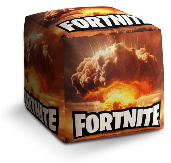 Sablio Taburet Cube FORTNITE Explózia - 40x40x40 cm