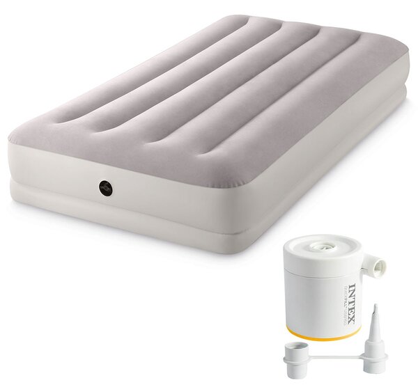 Intex Nafukovací matrac na spanie 191x99x30 cm single s USB pumpou INTEX 64177