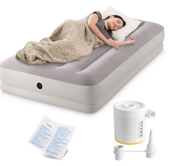 Intex Nafukovací matrac na spanie 191x99x30 cm single s USB pumpou INTEX 64177