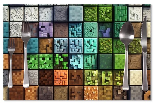 Sablio Prestieranie Blocks Abstract: 40x30cm
