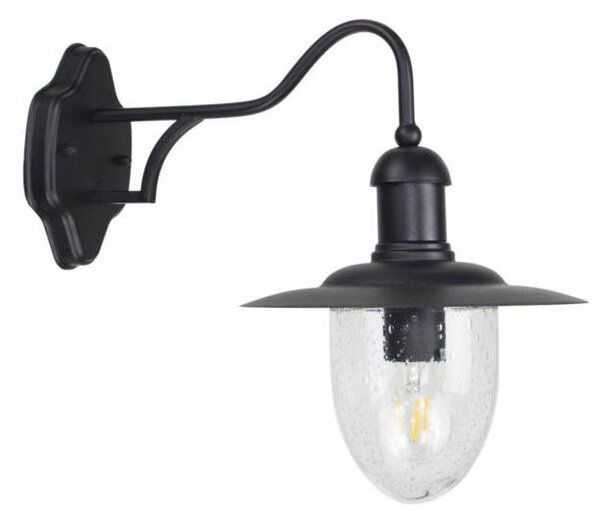 Vonkajšie nástenné svietidlo TANGIA 1xE27/60W/230V IP44 čierna