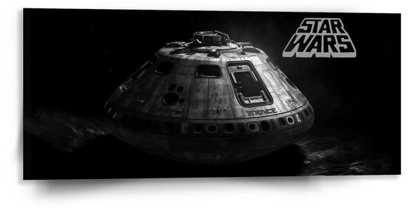 Sablio Obraz Star Wars Vesmírna loď - 110x50 cm