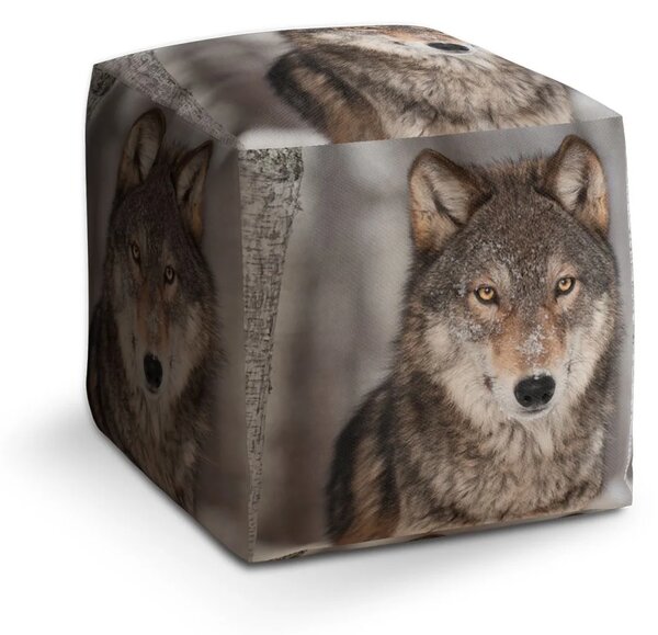 Sablio Taburet Vlk 2 - 40x40x40 cm