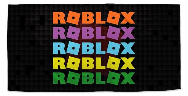 Sablio Uterák ROBLOX Farebný text - 30x50 cm