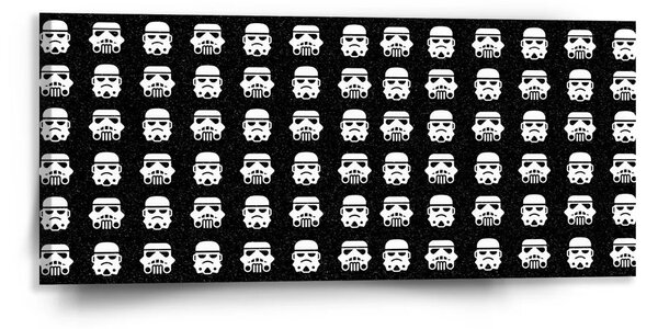 Sablio Obraz Star Wars Stormtrooper Pattern - 110x50 cm