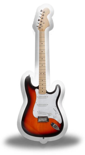 Sablio 3D vankúš Gitara 2 26×50cm