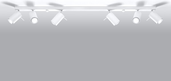 Brilagi - LED Bodové svietidlo ASMUS 6xGU10/7W/230V biela