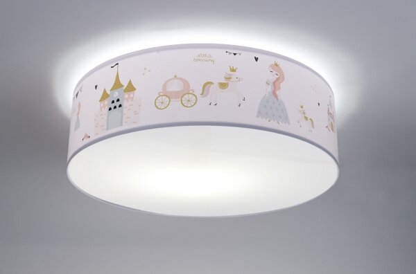Detské stropné svietidlo SWEET DREAMS 2xE27/60W/230V pr. 40 cm