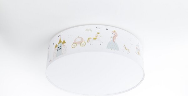 Detské stropné svietidlo SWEET DREAMS 2xE27/60W/230V pr. 40 cm