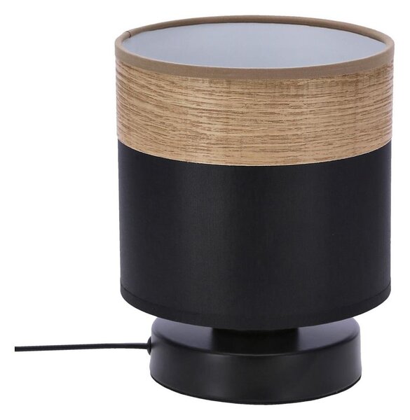 Stolná lampa PORTO 1xE27/60W/230V čierna/hnedá