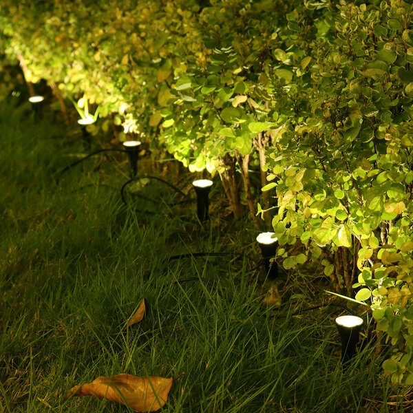 Bezdoteku LEDsolar vonkajšie svetlo na osvetlenie cesty, 10 LED, bezdrôtové, iPRO, 0,5W, teplá farba