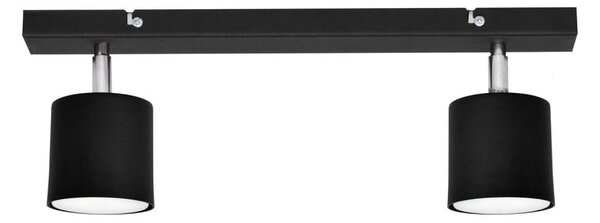 Bodové svietidlo PUNTA 2xGX53/10W/230V čierna
