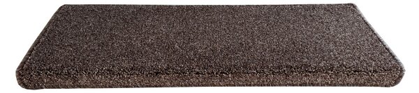 Vopi Nášľapy na schody Apollo Soft hnedý obdĺžnik - 24x65 obdĺžnik (rozmer vrátane ohybu)