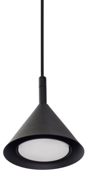 Luster na lanku ETNA 3xGX53/10W/230V čierna