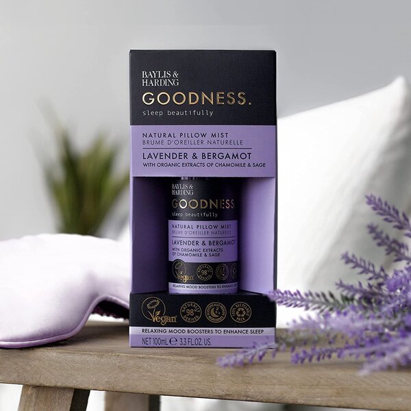 Vonný sprej na vankúš Goodness Sleep Lavender/Bergamot 100 ml