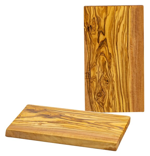 Soltako Krájacia/Servírovacia doska z olivového dreva, 2 kusy (obdĺžniková servírovacia doska) (100369461)