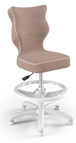 Kancelárska stolička Petit - svetlohnedá Rozmer: 119 - 142 cm