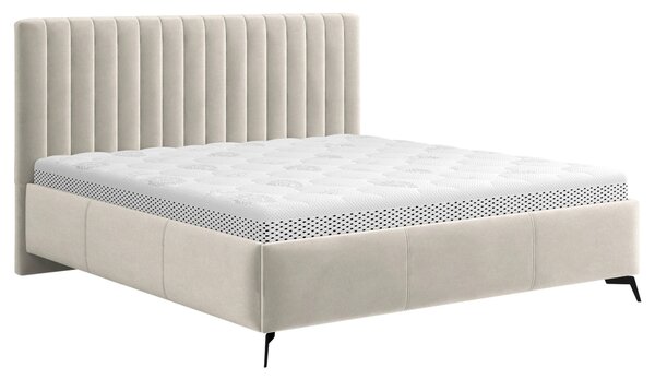 ČALÚNENÁ POSTEĽ, 180/200 cm, béžová Hom`in - Postele