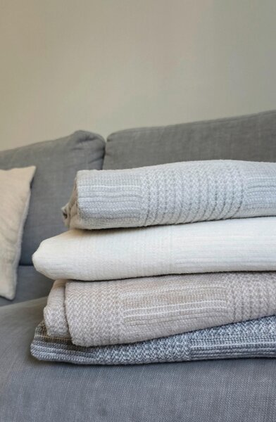 PLÉD, bavlna, 140/200 cm Bio:Vio - Textil do domácnosti