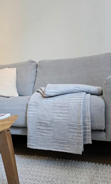 PLÉD, bavlna, 140/200 cm Bio:Vio - Textil do domácnosti