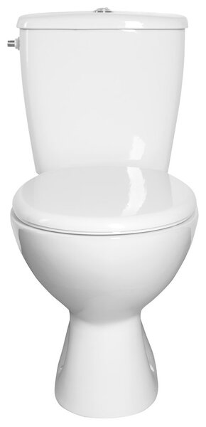 Aqualine Aqualine, MIGUEL WC kombi misa s nádržkou vrátane splachovacej súpravy, spodný odpad, LC2258