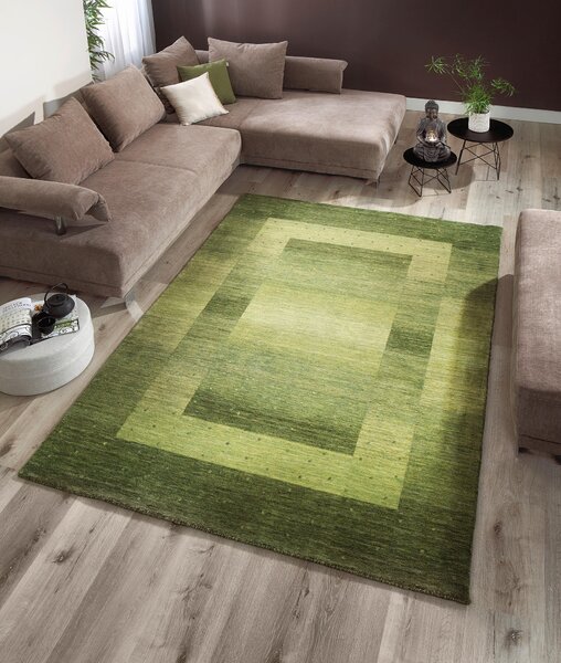 ORIENTÁLNY KOBEREC, 90/160 cm zelená Cazaris - Koberce