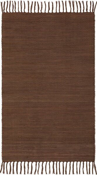 RUČNE TKANÝ KOBEREC, 70/120 cm, hnedá Boxxx - Koberce