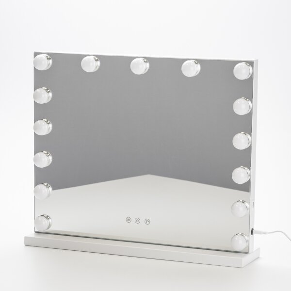 Brilagi - LED stmievateľné make-up zrkadlo HOLLYWOOD LED/15W/230V 3000/4000/6500