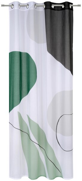ZÁVES S OČKAMI, polopriehľadné, 140/245 cm Esposa - Záclony & závesy