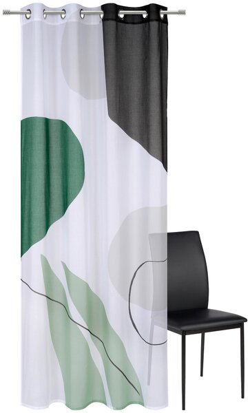 ZÁVES S OČKAMI, polopriehľadné, 140/245 cm Esposa - Záclony & závesy