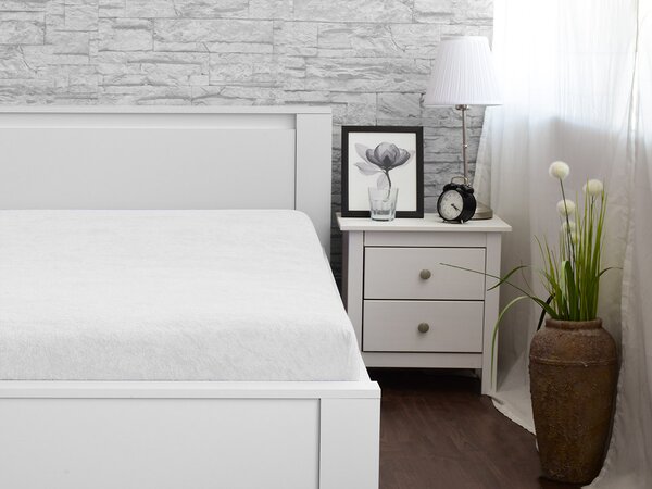 XPOSE® Froté plachta Exclusive - biela 90x200 cm