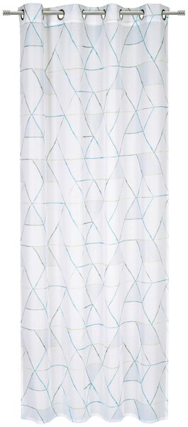 ZÁVES S OČKAMI, polopriehľadné, 140/245 cm Esposa - Záclony & závesy