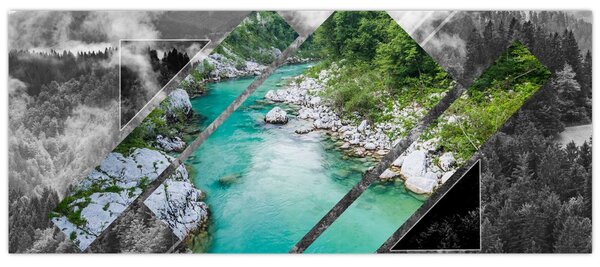Obraz - Divoká príroda (120x50 cm)