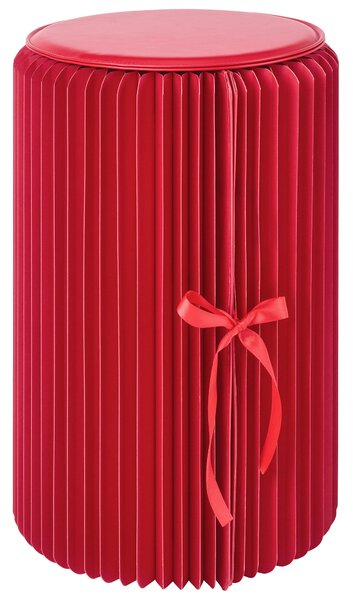TABURETKA, plast, papier, kompozitné drevo, 32/50 cm Ambia Home - Kreslá