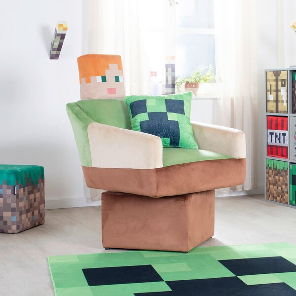 HERNÉ KRESLO Minecraft - Detské izby