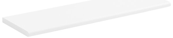 NÁSTENNÁ POLICA, biela s vysokým leskom, 60/1,8/18 cm Xora - Regály