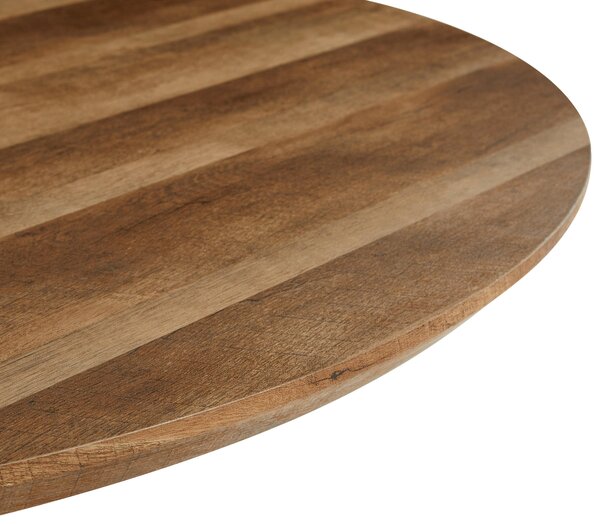 JEDÁLENSKÝ STÔL, čierna, farba duba, 120/120/76 cm MID.YOU - Stoly, Online Only