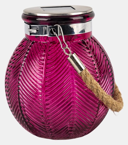 Sinsay - Dekoratívna záhradná solárna LED lampička na zavesenie - orchideová