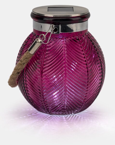 Sinsay - Dekoratívna záhradná solárna LED lampička na zavesenie - orchideová